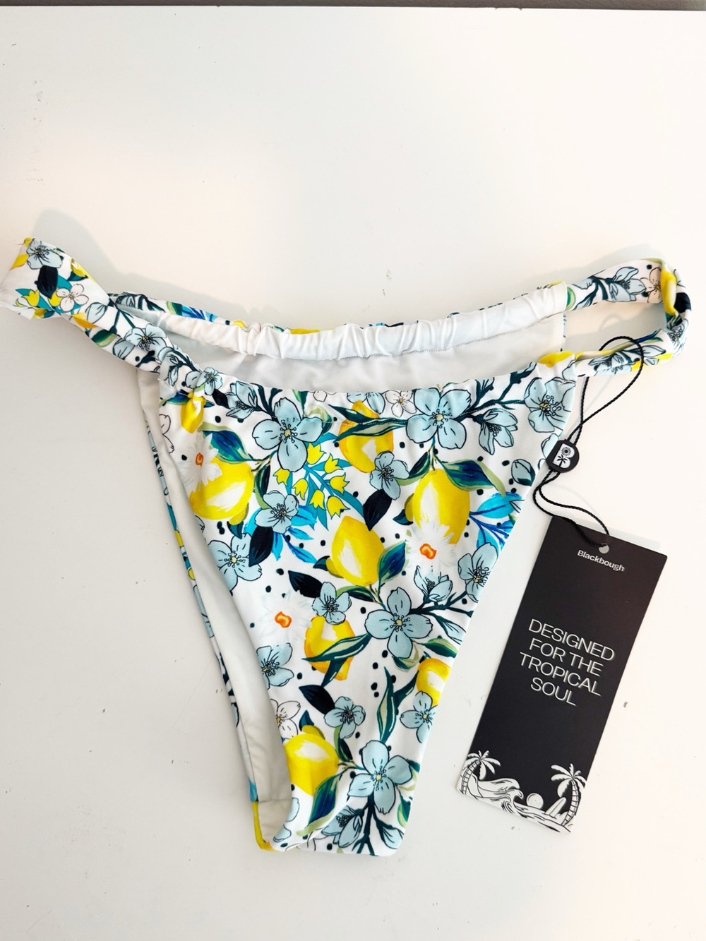 NWT Blackbough Bikini Botton lemon medium